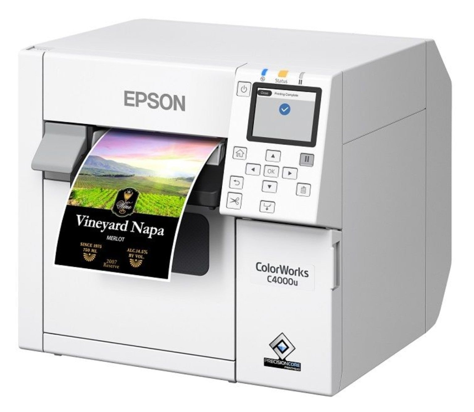 Epson ColorWorks C4000u Glossy Colour Label Printer