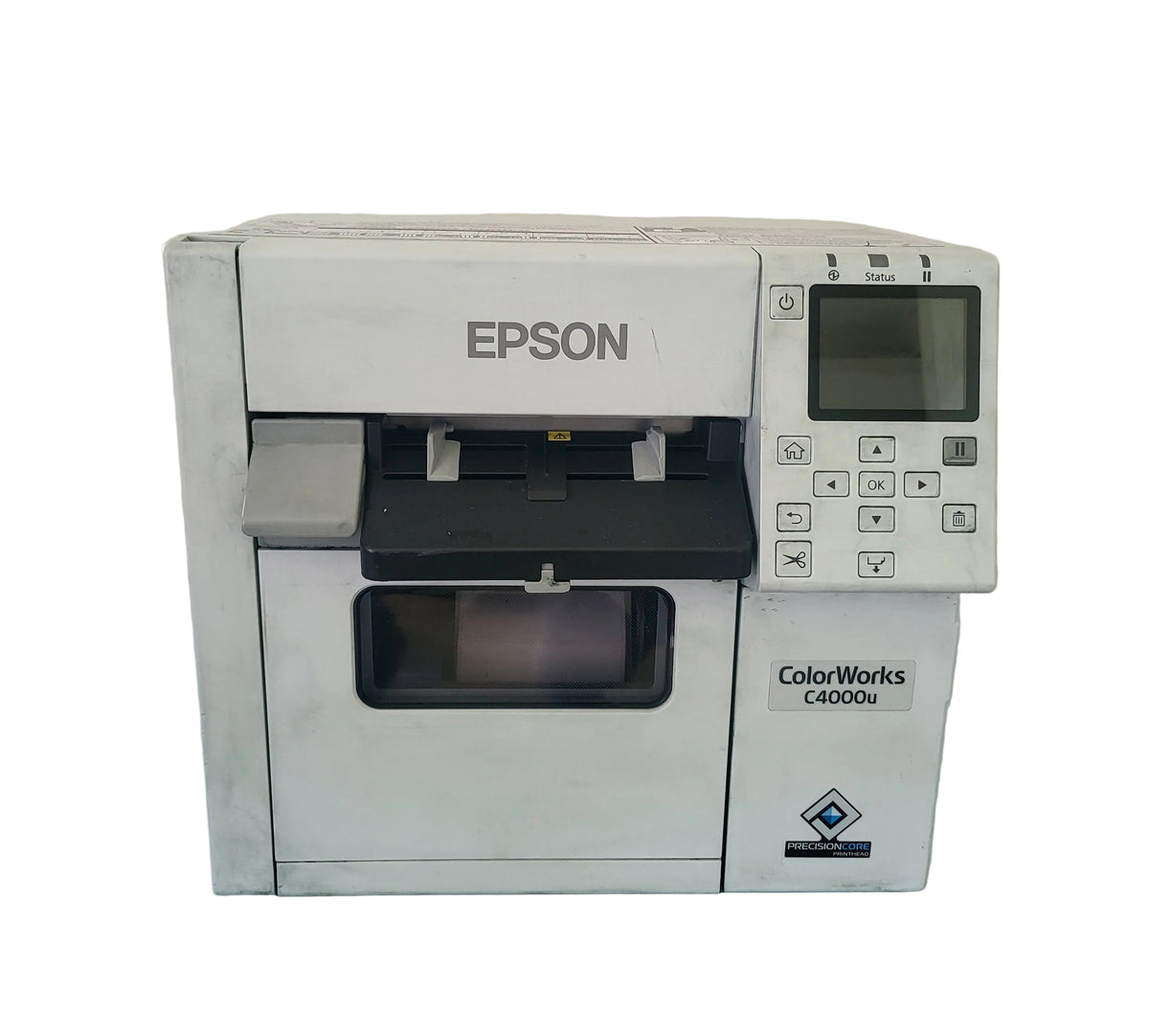 Epson ColorWorks C4000u Glossy Label Printer – Tested Working, Ink-Stained