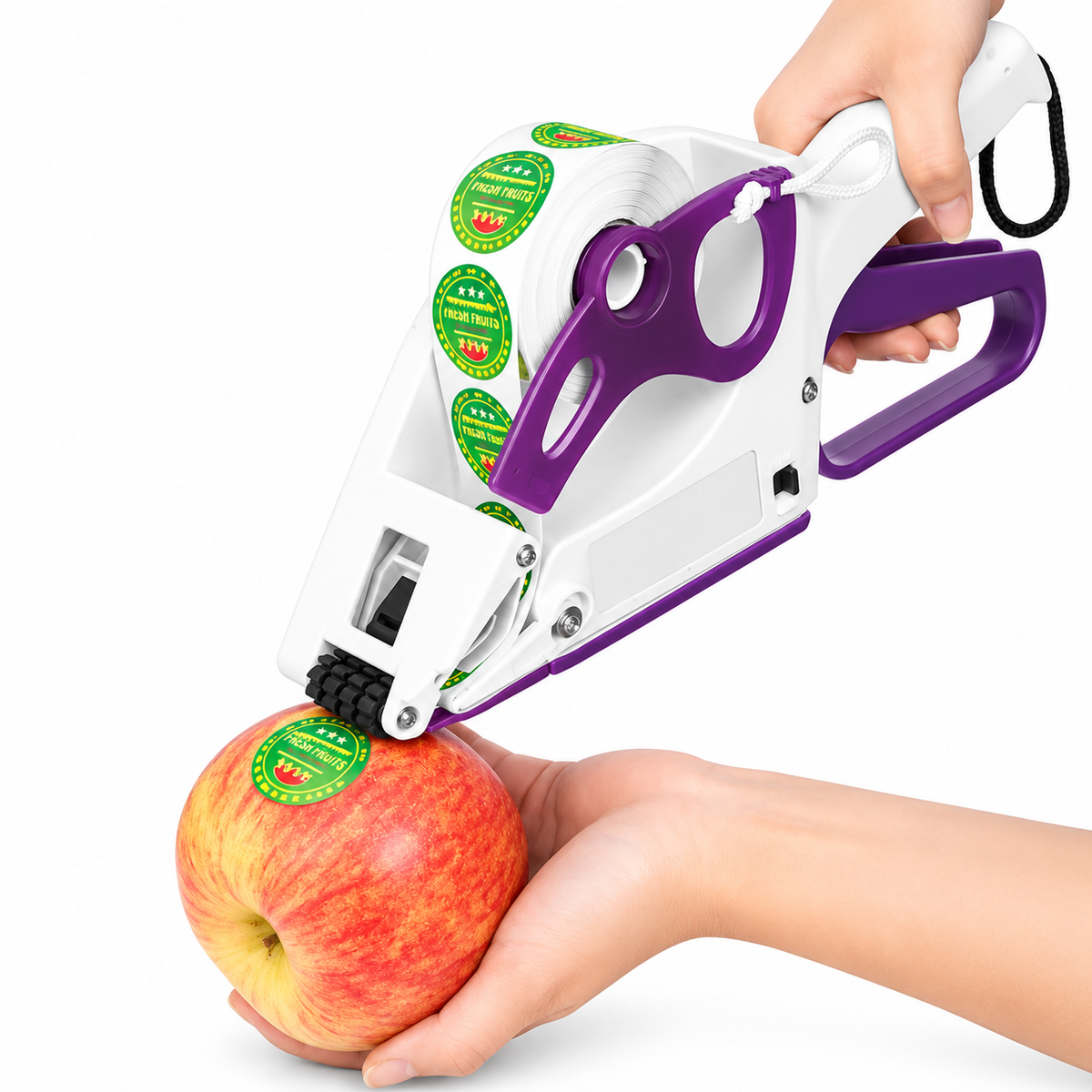 Manual Handheld Label Applicator Gun – Sticker Dispenser for Bottles, Boxes & Packaging