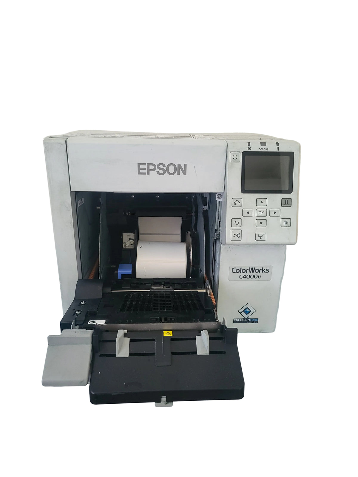Epson ColorWorks C4000u Glossy Label Printer – Tested Working, Ink-Stained