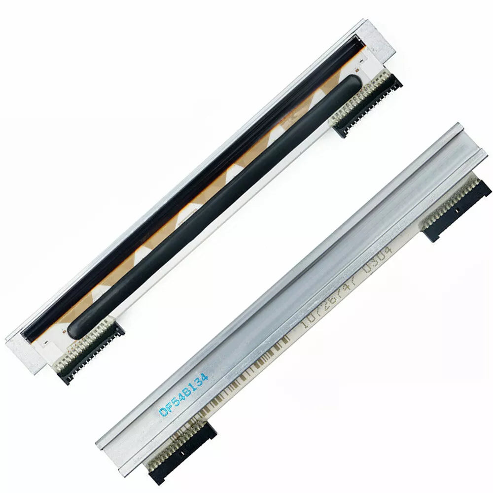 Illustrative Zebra printhead photograph for GX420d replacement listing, image 1; verify supplied part 105934-037